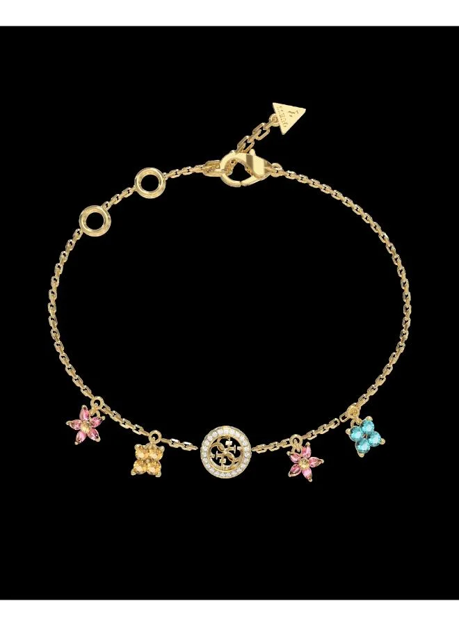 GUESS Flower Charms Bracelet